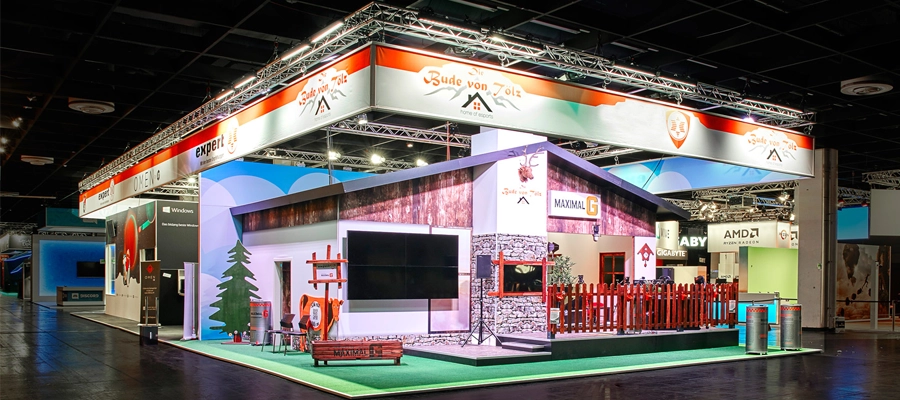 نورپردازی اصولی و تأثیرگذار در غرفهسازی