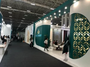 غرفه فرش آرشام در نمایشگاه غازی آنتپ 2024