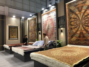 غرفه شرکت کارپیتا در نمایشگاه غازی آنتپ 2024