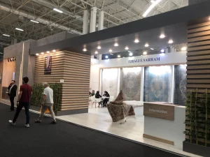 غرفه قالی سرام در نمایشگاه غازی آنتپ 2024