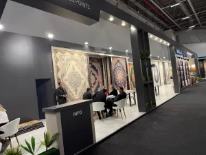 غرفه فرش هیوا در نمایشگاه استانبول 2025