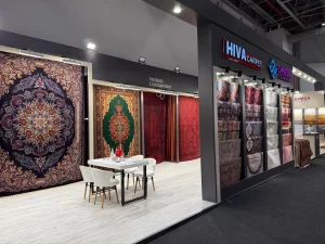 غرفه فرش هیوا در نمایشگاه استانبول 2025