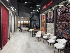 غرفه فرش هیوا در نمایشگاه استانبول 2025
