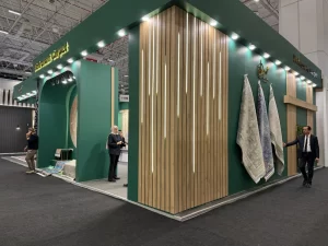 غرفه فرش مهر و ماه در نمایشگاه استانبول 2025