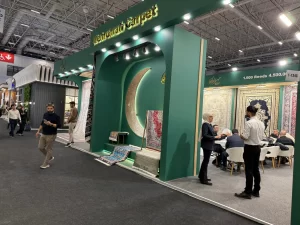 غرفه فرش مهر و ماه در نمایشگاه استانبول 2025