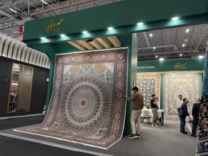 غرفه فرش مهر و ماه در نمایشگاه استانبول 2025