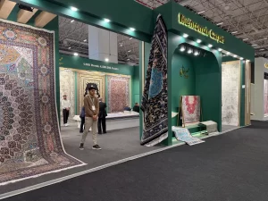 غرفه فرش مهر و ماه در نمایشگاه استانبول 2025
