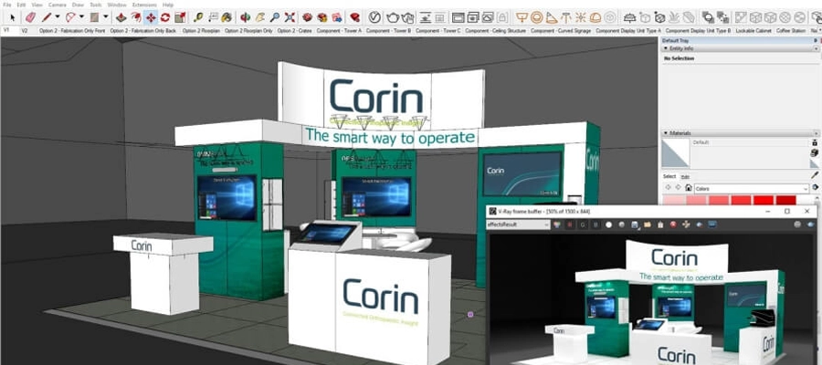 نرم&zwnj;افزار طراحی غرفه نمایشگاهی